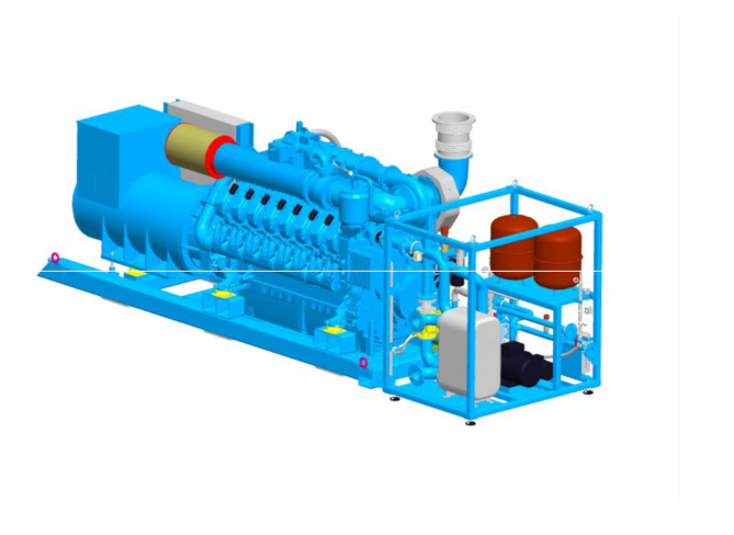 MTU燃氣發(fā)電機組1.5MW燃氣機組圖片